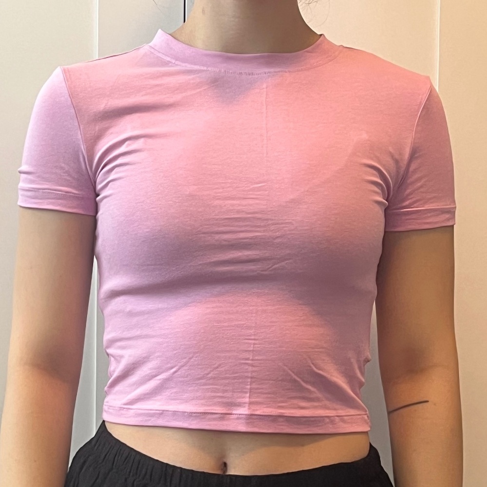 H&M Pink Crop Top